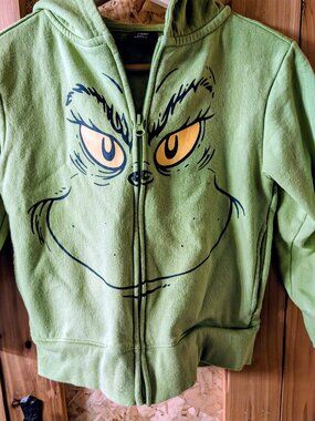 THE GRINCH BY DR SEUSS JACKET SIZE 6/7